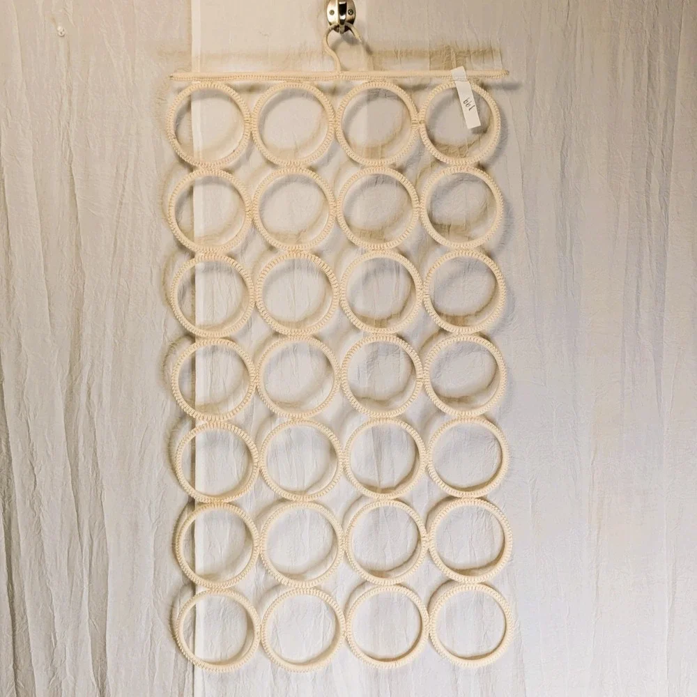 Ikea Hanger 28-rings Komplement 20143 Macrame Multi- Use Scarf Belt Space Saver